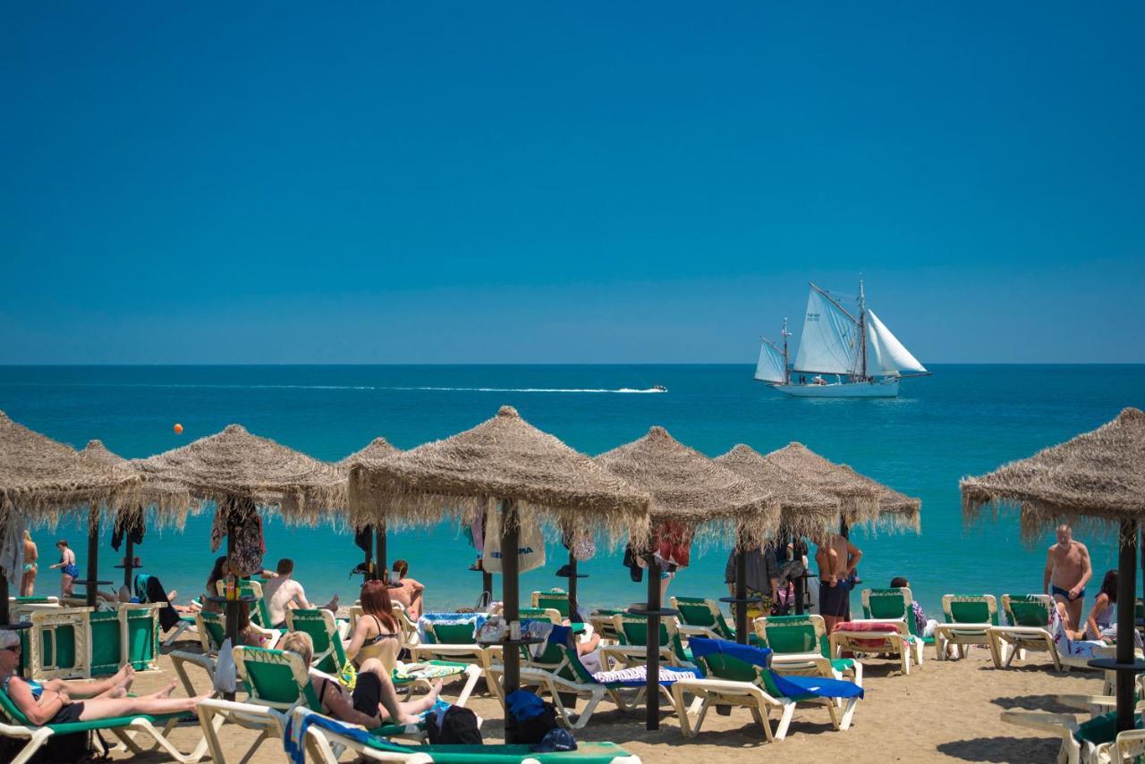 Benal Beach, Luxury Sea & Mountain View Beachside 1 Bedroom Apartment ベナルマデナ エクステリア 写真